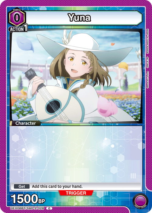 Yuna Card Front