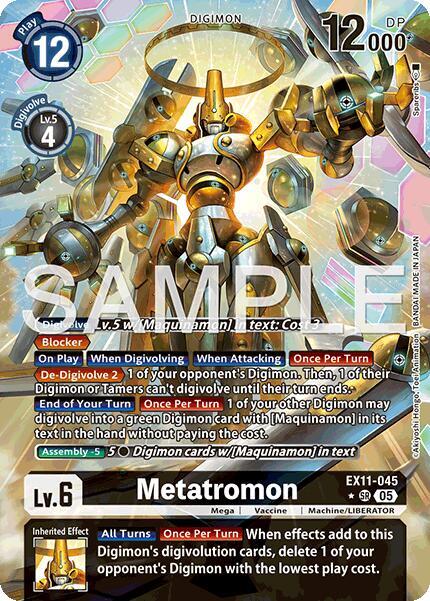 Metatromon Card Front