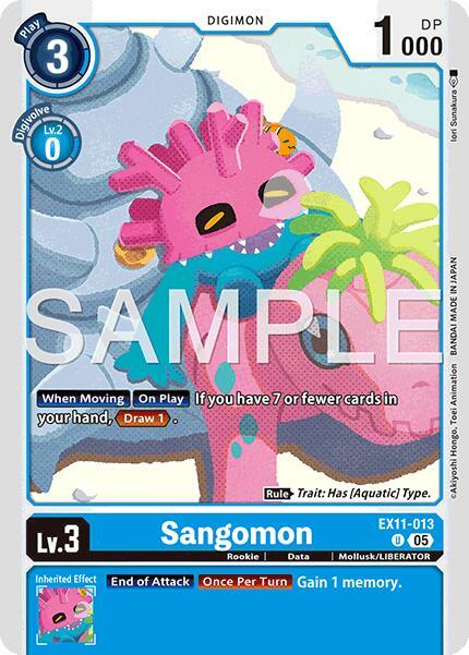 Sangomon Card Front