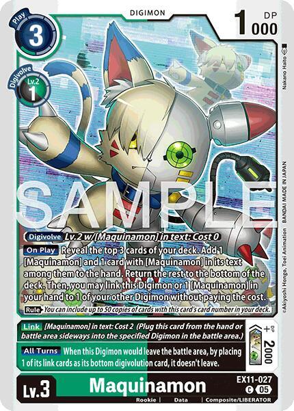 Maquinamon Card Front