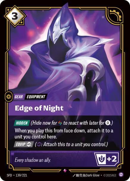 Edge of Night Card Front