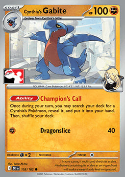 Gabite di Camilla Card Front