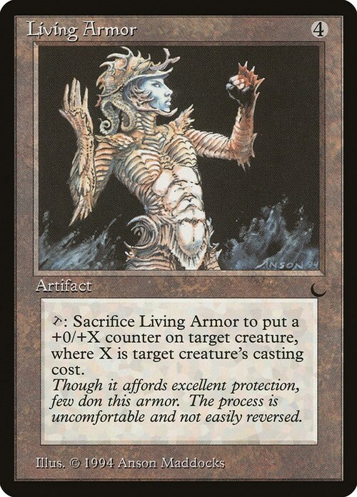 Living Armor Card Front