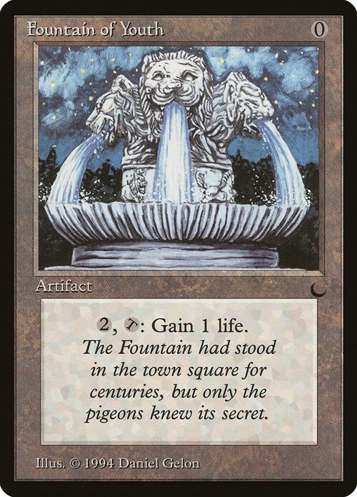 Fountain of Youth Card Front