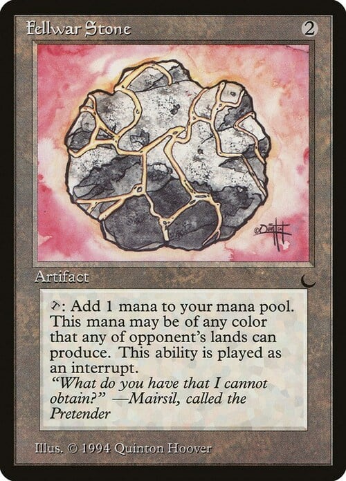 Fellwar Stone Card Front