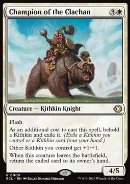 Champion of the Clachan Card Front