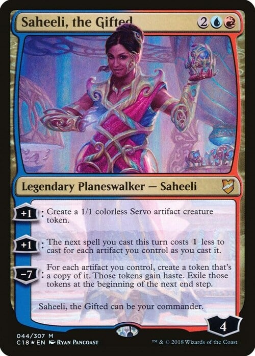Saheeli, la Talentuosa Card Front