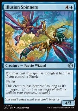 Illusion Spinners Card Front