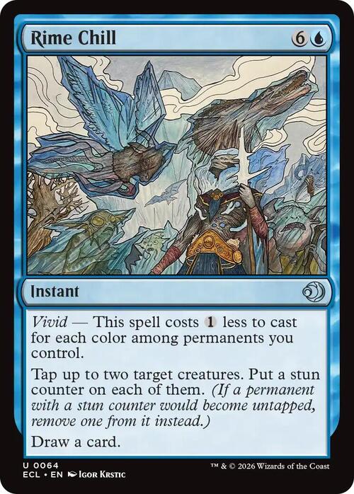Rime Chill Card Front
