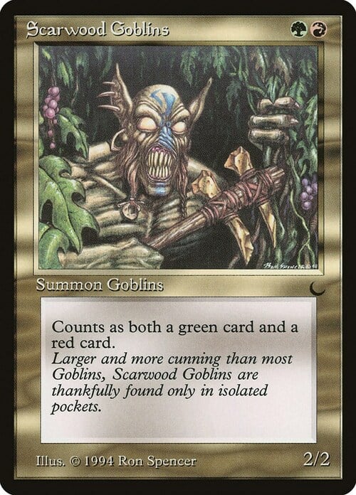 Goblin di Scarwood Card Front