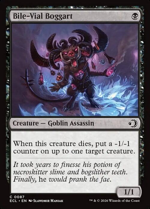 Bile-Vial Boggart Card Front