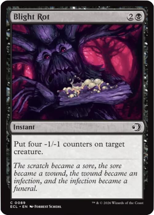Blight Rot Card Front
