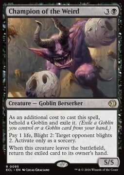 Champion of the Weird Card Front