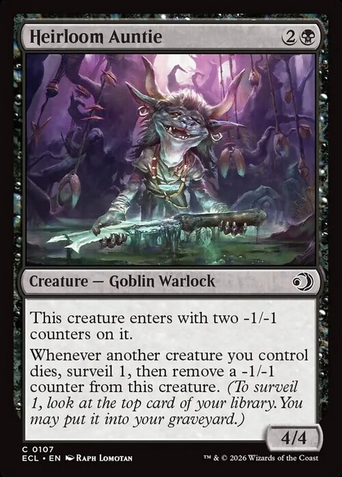 Heirloom Auntie Card Front