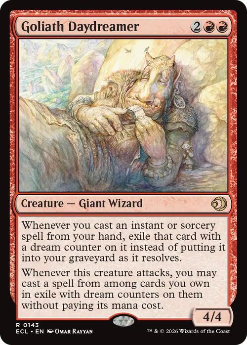 Goliath Daydreamer Card Front