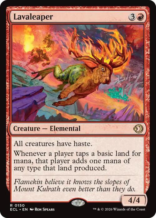 Lavaleaper Card Front