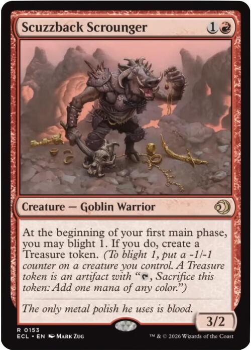 Scuzzback Scrounger Card Front