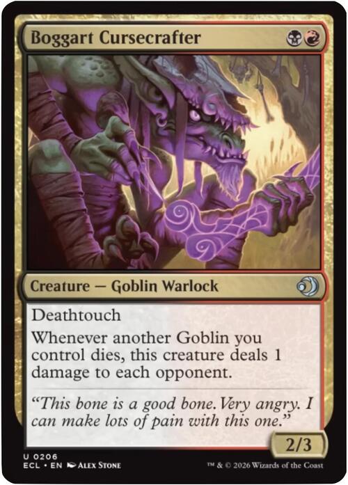 Boggart Cursecrafter Card Front