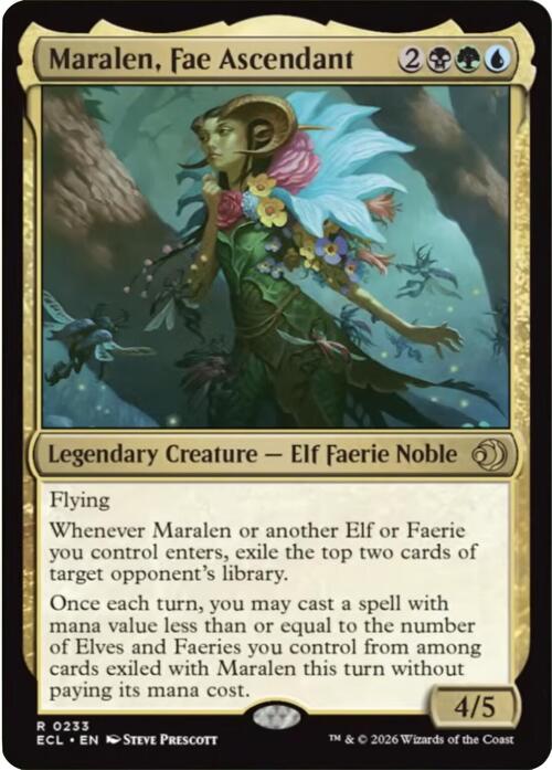 Maralen, Fae Ascendant Card Front