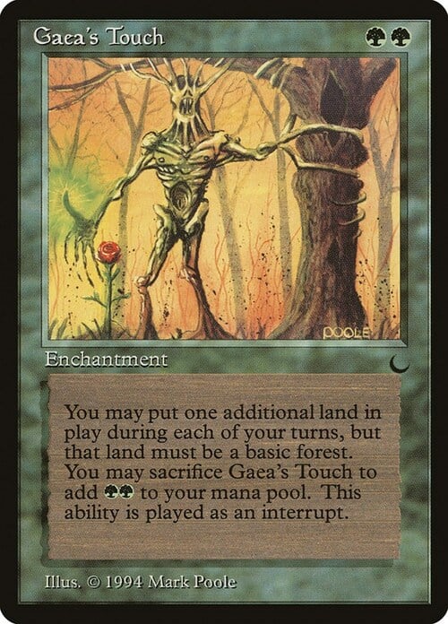 Gaea's Touch Card Front