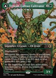 Trystan, Callous Cultivator // Trystan, Penitent Culler · Borderless 291