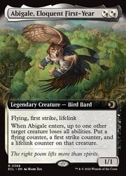 Abigale, Eloquent First-Year · Extended Art 368