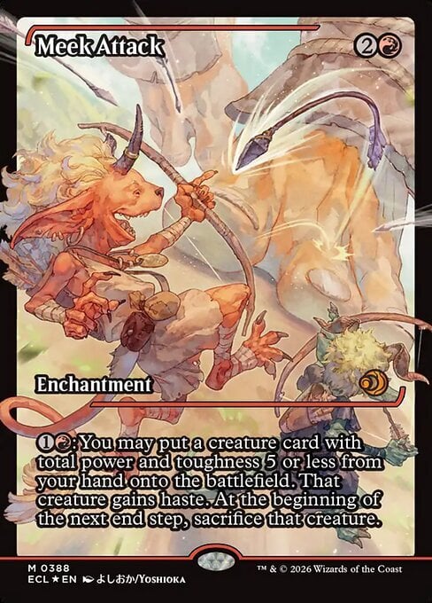 Meek Attack Card Front