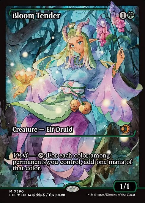 Custode dei Fiori Card Front