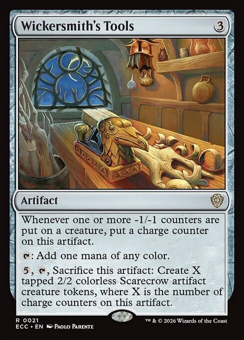 Wickersmith's Tools Card Front