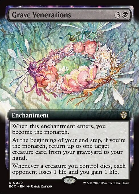 Grave Venerations Card Front