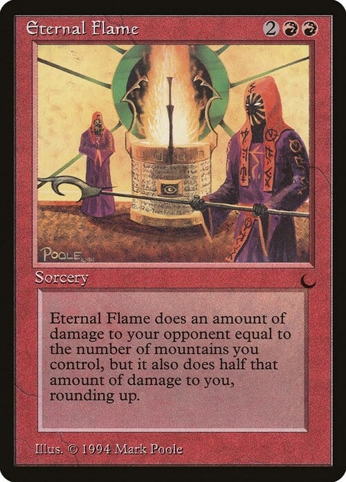 Eternal Flame Card Front