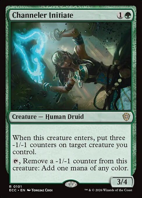 Iniziata Incanalatrice Card Front