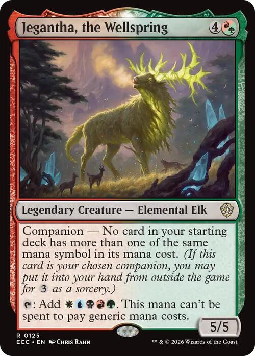 Jegantha, la Sorgente Card Front