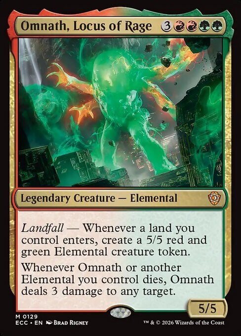 Omnath, l'Iralocus Card Front