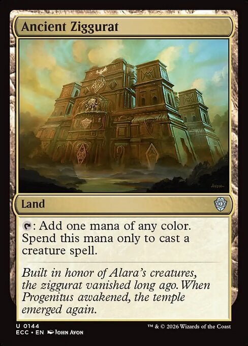 Ziggurat Ancestrale Card Front