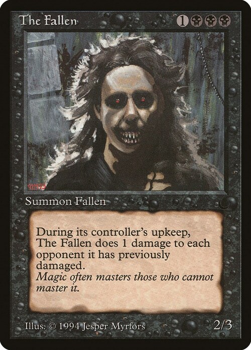 The Fallen Card Front