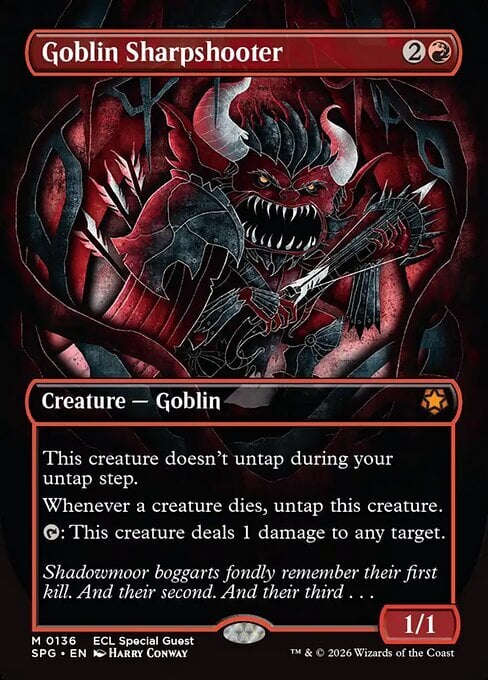 Goblin Sharpshooter Card Front