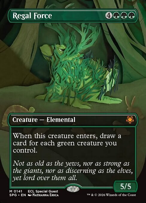 Regal Force Card Front