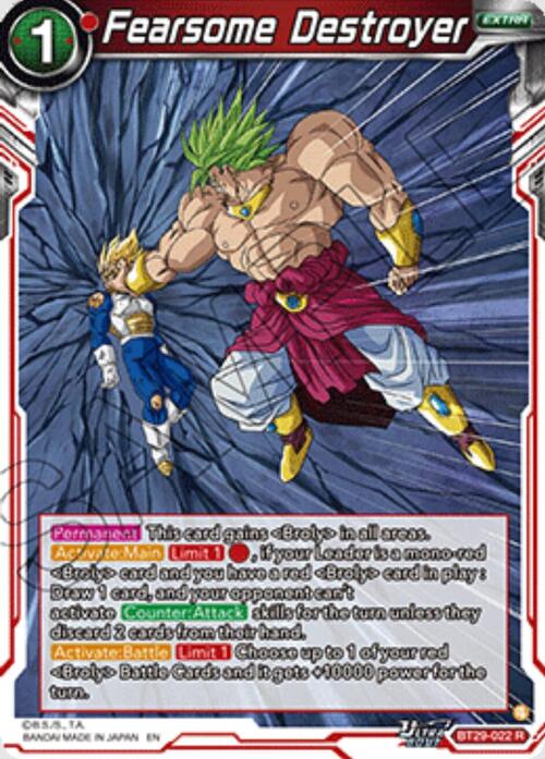 Fearsome Destroyer Card Front