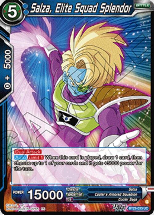 Salza, Elite Squad Splendor Card Front
