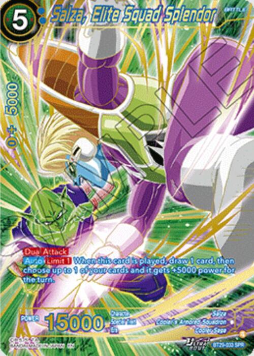 Salza, Elite Squad Splendor Card Front