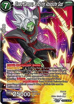 Fused Zamasu, Undying Absolute God Frente