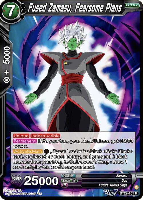 Fused Zamasu, Fearsome Plans Frente