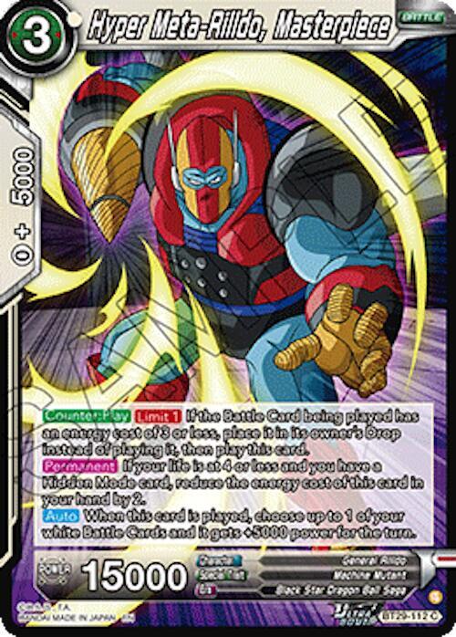 Hyper Meta-Rilldo, Masterpiece Frente