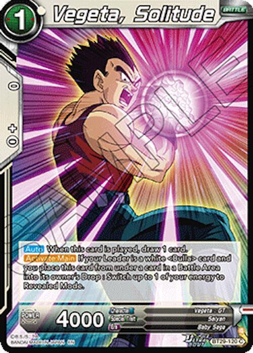 Vegeta, Solitude Frente