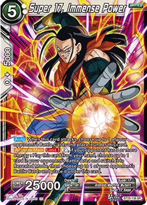 Super 17, Immense Power Frente