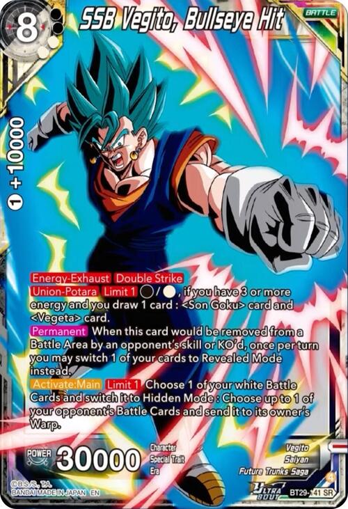 SSB Vegito, Bullseye Hit Frente