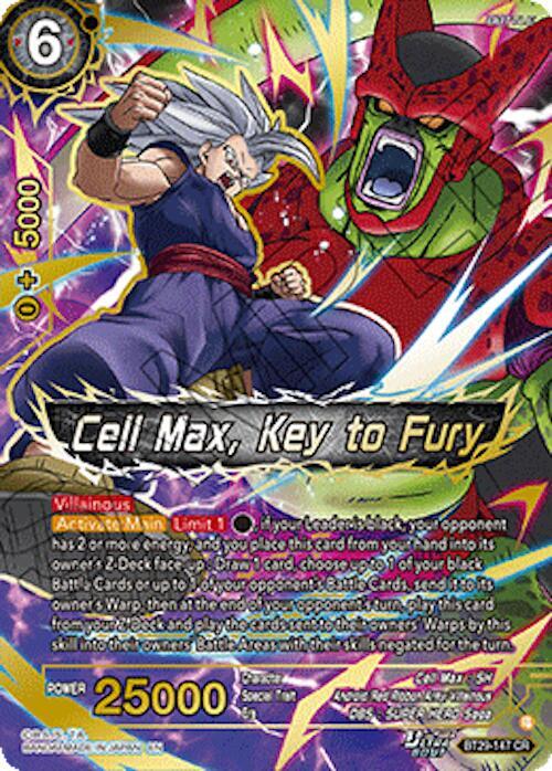 Cell Max, Key to Fury Frente