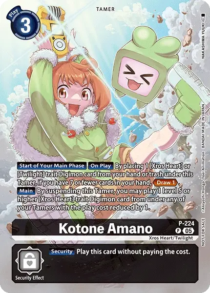 Kotone Amano Card Front