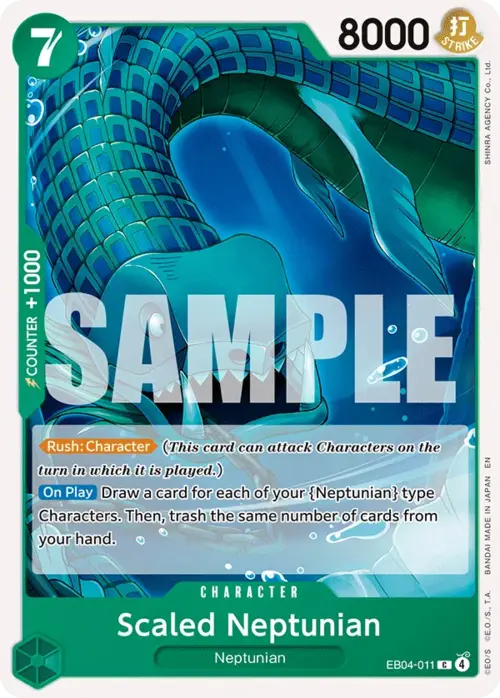 Scaled Neptunian Card Front